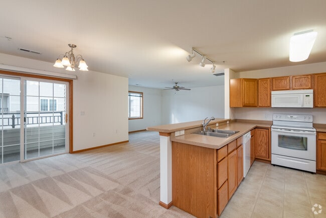 2BR, 2.5BA - 984SF - The Commons of Foxboro