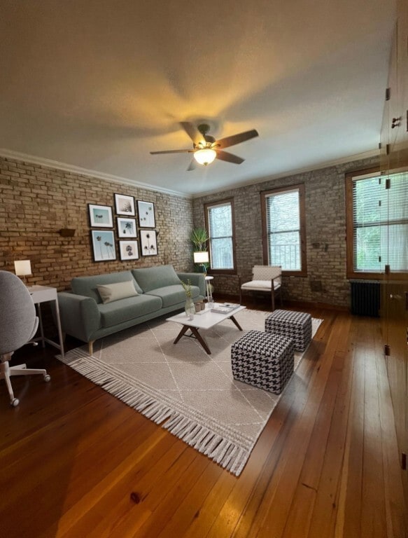 Photo - Renovated 1 Bed / 1 Bath with Exposed Bric...