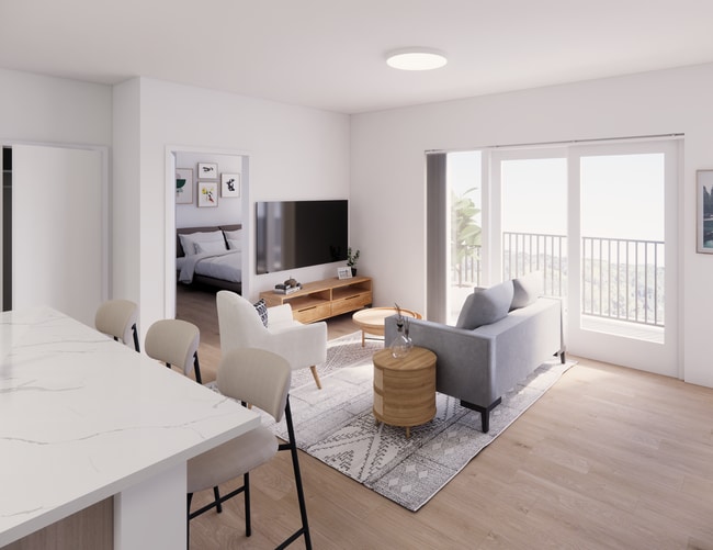 2 Bedroom Living Room 2.1 - The Duncan