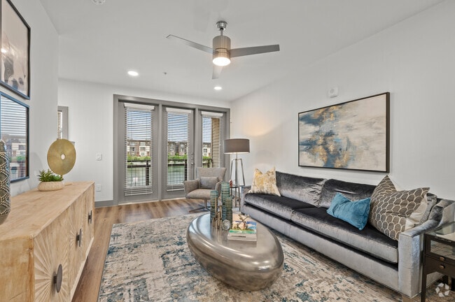 1BR, 1.5BA - 1,076SF Green Teal