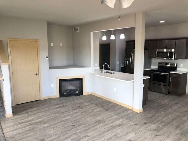 Breakfast nook and Fireplace - 6056 Driscoll Dr