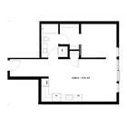 1 dormitorio, 1 baño - Apartamento D