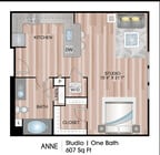 Studio Floorplan