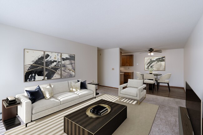 Fargo, ND Windsor Apartments | Living