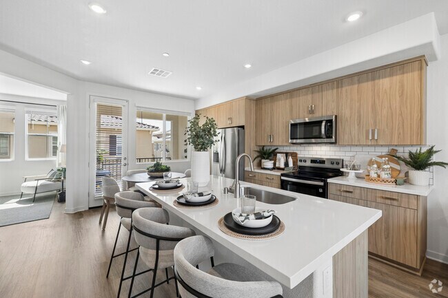 Plan 2A - 3BR, 2.5BA - 1,388SF - Kitchen