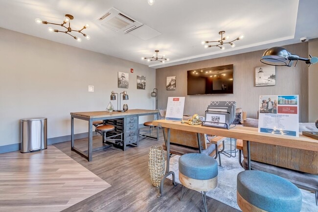 Leasing Office and Waiting area at South Portland