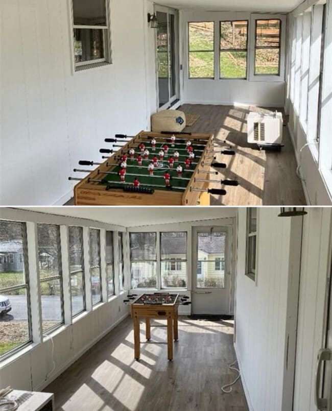 Sun room. Foosball table not included. - 22 Holt Rd
