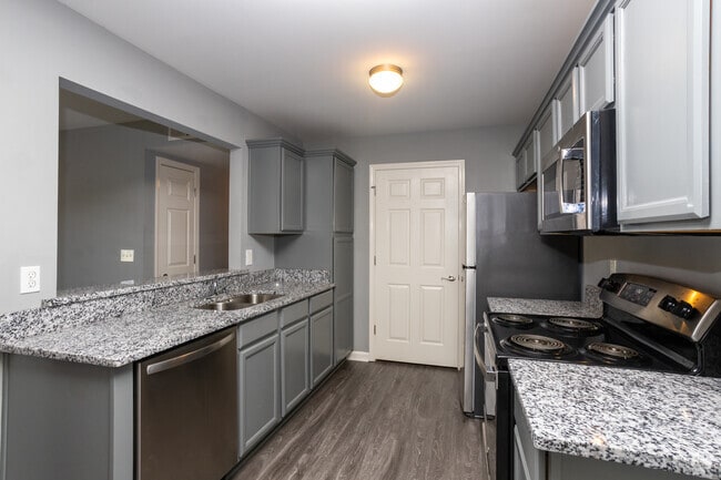 2BR, 2BA - 100 m2 - Cocina - Polo Springs Apartments