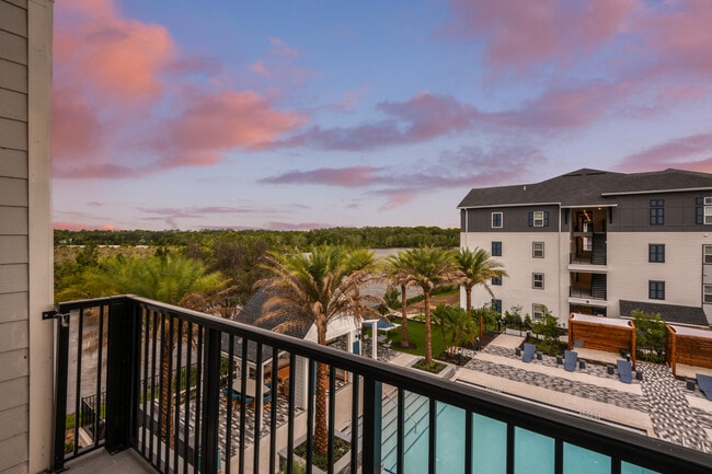 Enjoy morning coffee or sunset views outside