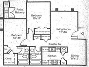 2BR/2BA