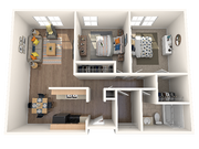 Eagle Pointe 2br1ba 950 SQFT