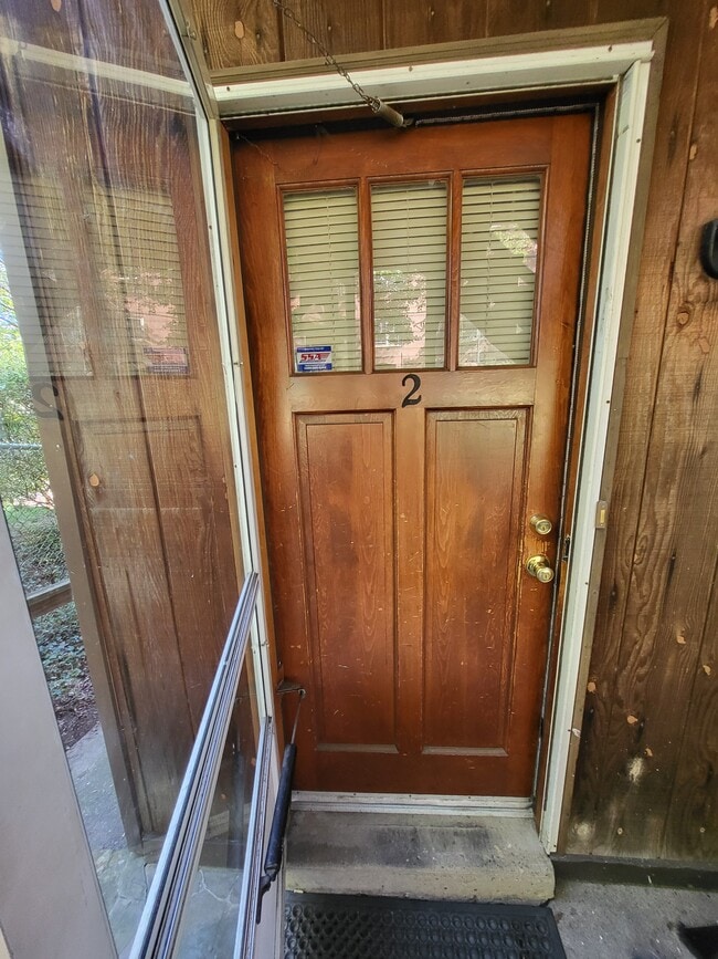 Back door entrance - 306 Amabell St Unit 2