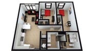B2: 2 BED 2 BATH
