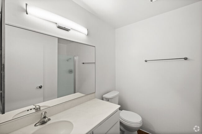 2BR, 2BA - 1,240SF - Primary Bathroom - Ashwood Gardens