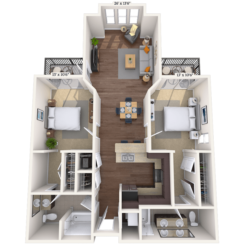 Floor Plan - Sussex II
