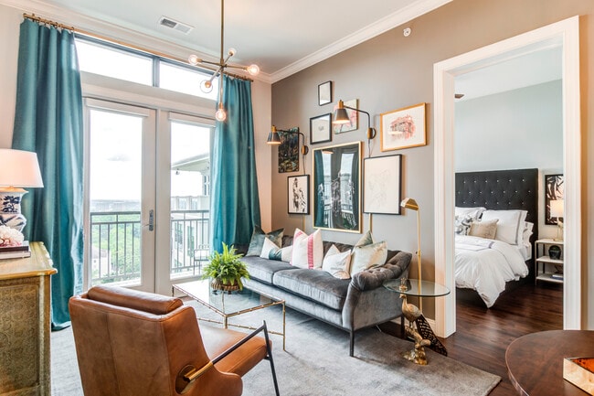 Living Room 1 - The Ashley Gables Buckhead