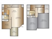 Casa adosada Kiboko de 3 habitaciones y 2 baños, 1430 pies cuadrados | Serengeti Springs | West Jordan, UT
