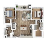 B1 floor plan Ascend Symmetry at Cadence