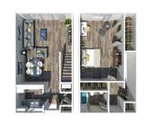 1 Bedroom Townhome