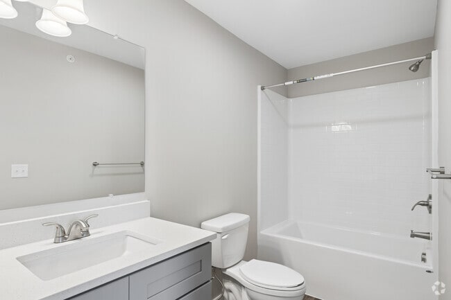 Valley 2BR, 2.5BA - 1,494SF - Bathroom - Union Knoll