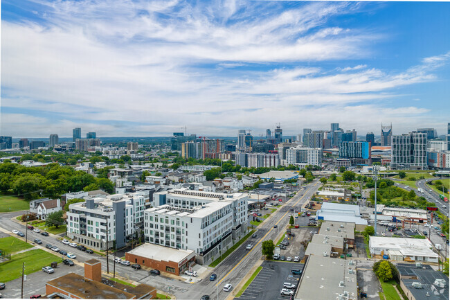 Aerial - Luna Apartments