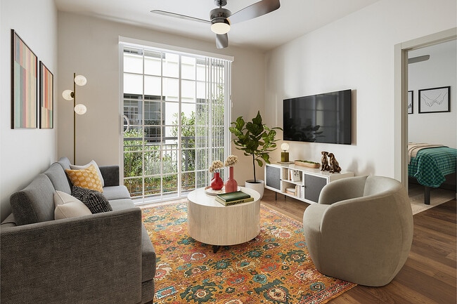 Fully-Furnished-Living-Room-Signature-on-Grand-Apartments-Near-UTK - Signature on Grand