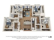 4 Bedroom 3 Bathroom B
