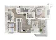 B2.5 floor plan Century Town Center