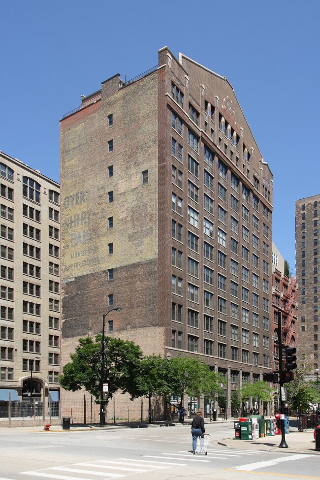 View from the southeast - New Franklin Building