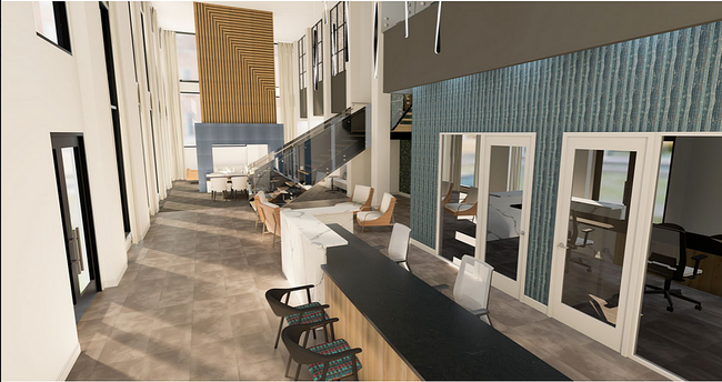 Leasing lobby - Atlas Peakview Apartments