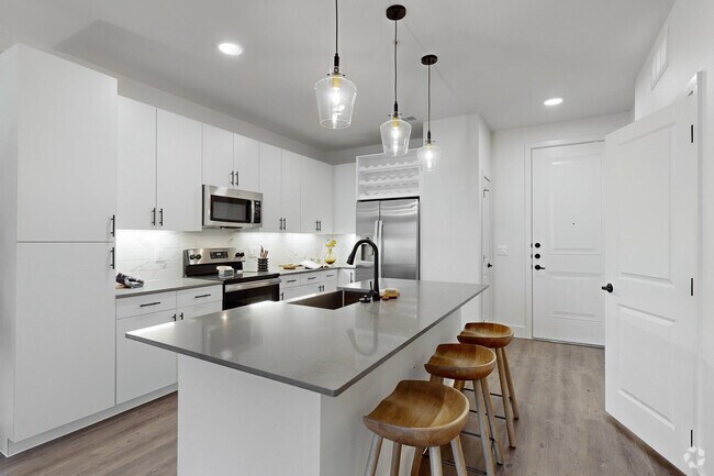 1HAB, 1BA - 775 ft² A2 - Cocina - The Henley