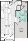A1 floor plan Broadstone Vintage Park