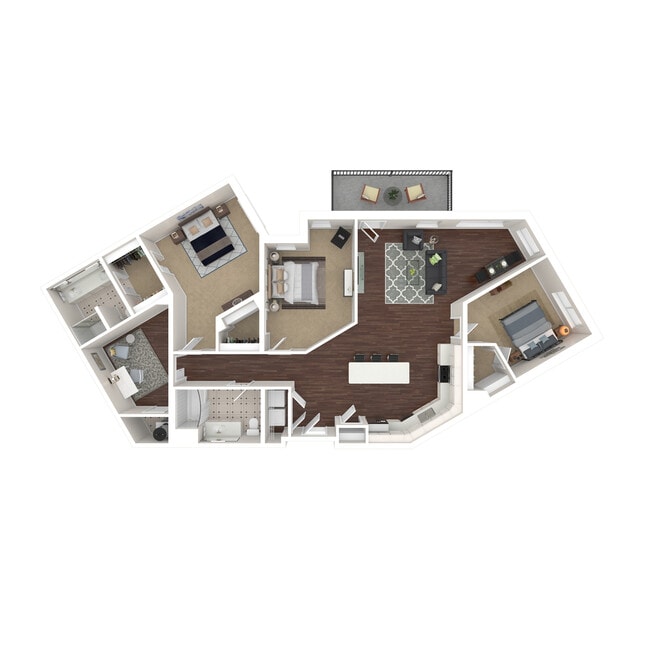 Three Bedroom - 6.2