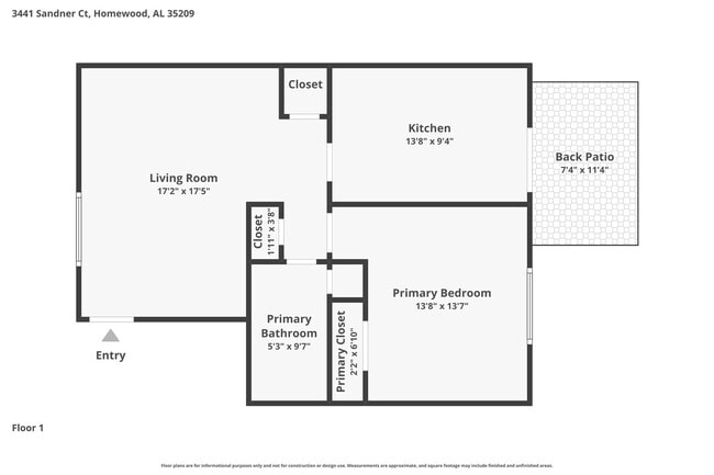 Photo - Cute 1 Bed / 1 Bath Condo in Homewood, AL for Rent - Available NOW!
