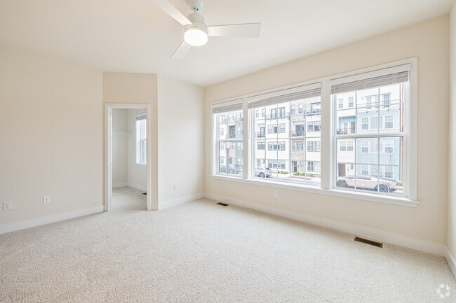 3BR, 2.5BA - 1,531SF - Primary Bedroom - Jordans Branch Apartments