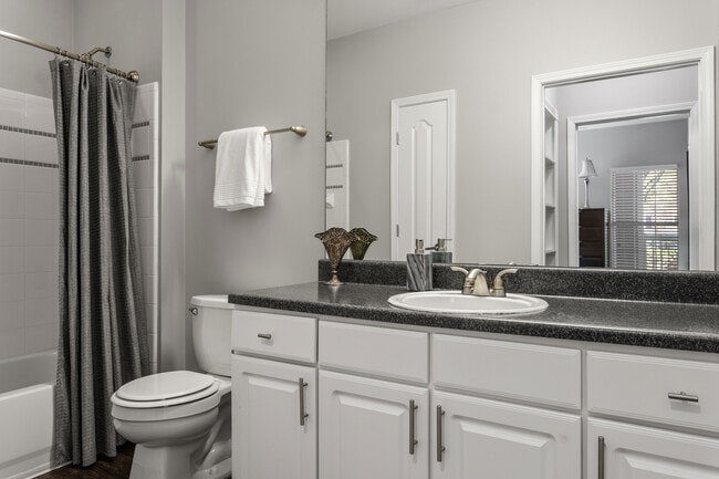 Refresh and recharge in a spa-inspired bathroom.