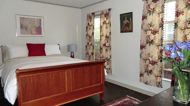 master bedroom with a giant walk in closet - 3253 La Clede Ave