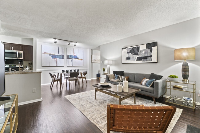 Living room - Wellesley Terrace At Short Pump Apartments