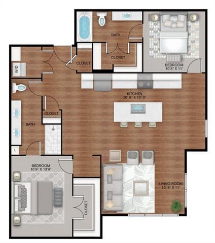 Photo - 5332 Trinity River Trl Unidad 2-2220