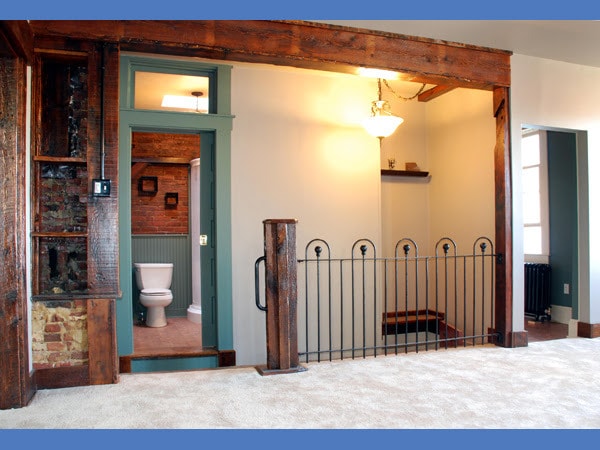 living/bathroom - 310 High St Unit 3rd Floor