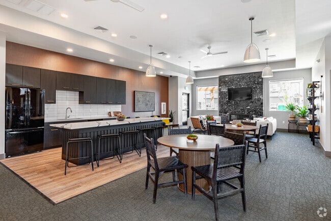 Clubhouse with Kitchen, Coffee Bar, and Flat Screen TV