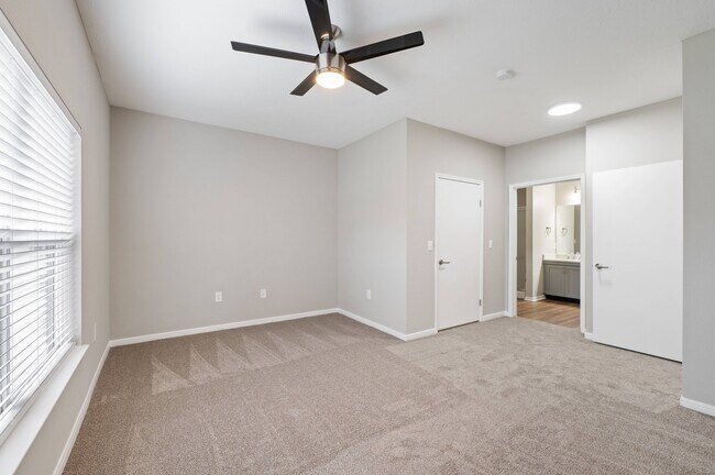 Spacious Bedroom with Large Window
