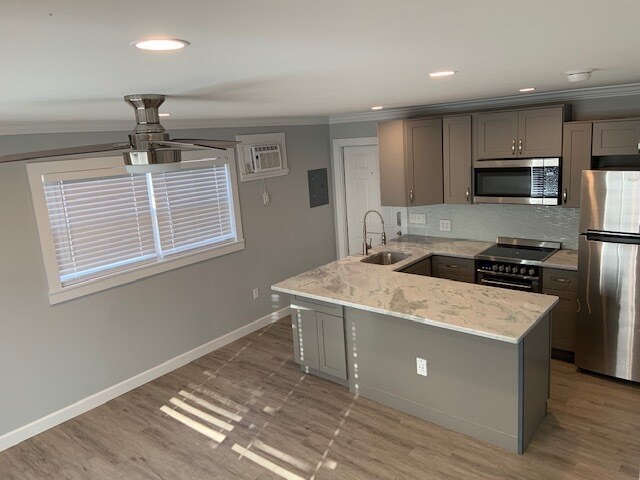 404 Studio D Kitchen/bedroom - Armada Rd. Apartments