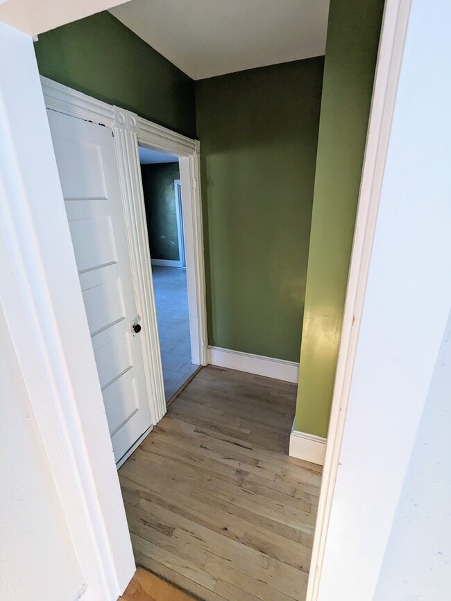 Hallway and Closet Between Kitchen, Livingroom, and Bathroom. - 56 Rackleff St Unit 2