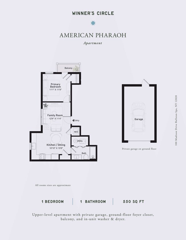 Floor Plan - American Pharoah