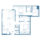 B4U | 2x2 | 1020 sq ft