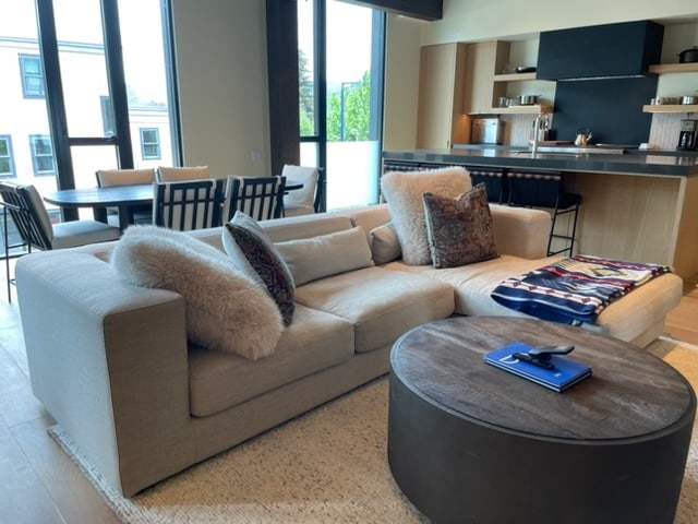 View towards dining / kitchen - 100 4th St W Unit 201