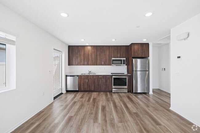 1 dormitorio, 1 baño - 500 pies cuadrados - Cocina