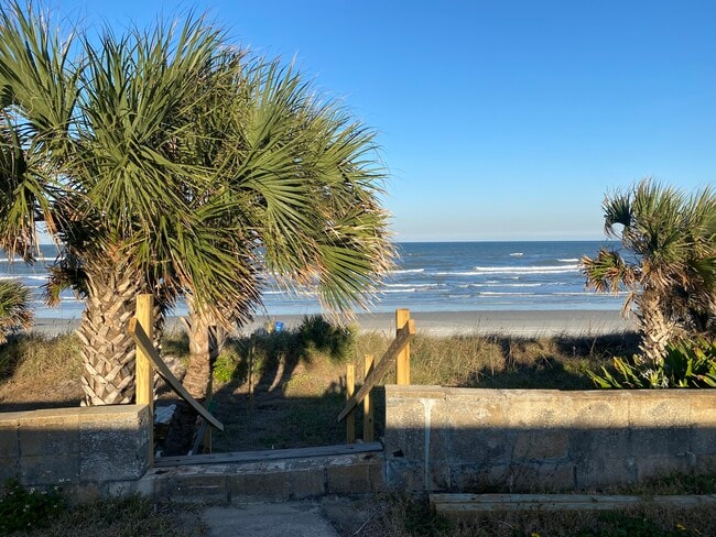 Back yard - 2755 S Atlantic Ave