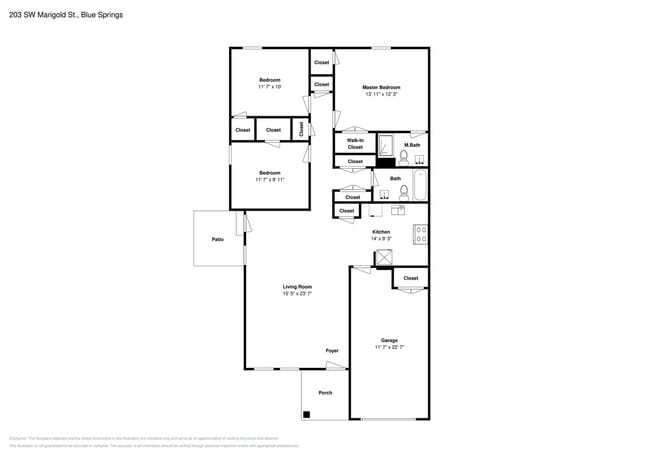Photo - Charming 3Beds, 2Bath Home in Blue Springs with Garage Parking